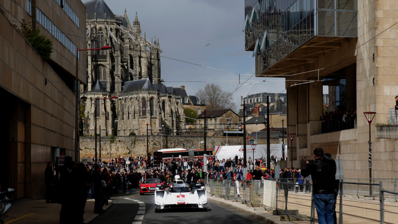Illustration for article titled The Audi R18 e-tron On Public Roads Is A Future We Can Embrace